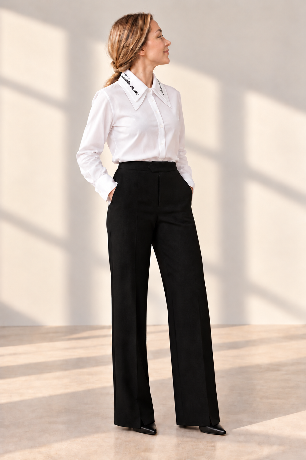 BLUSA NIÑA LEVÁNTATE – BLANCA
