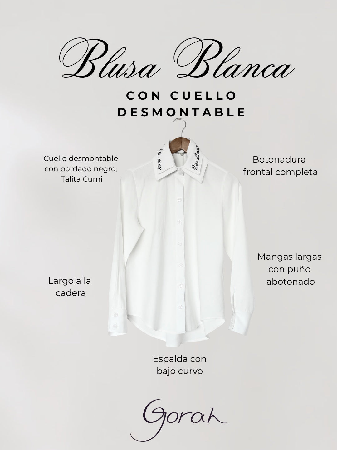 Blusa Niña Levántate – GORAH