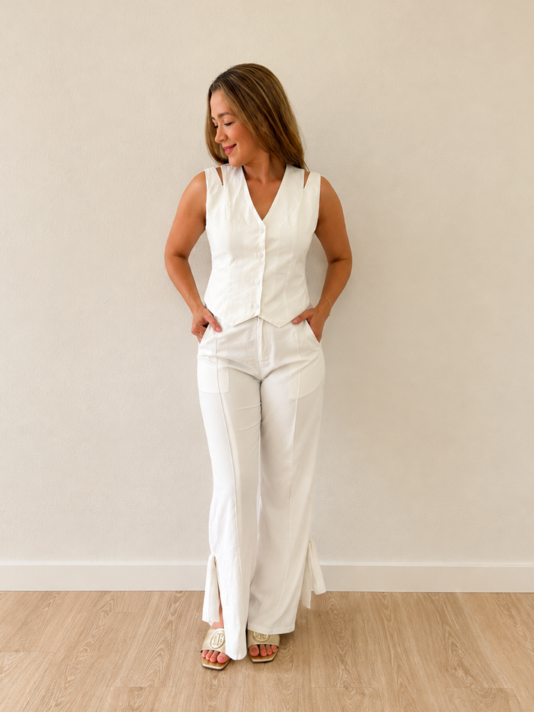 Chaleco ivory – GORAH