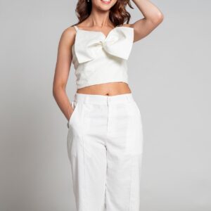 Crop top ivory – GORAH