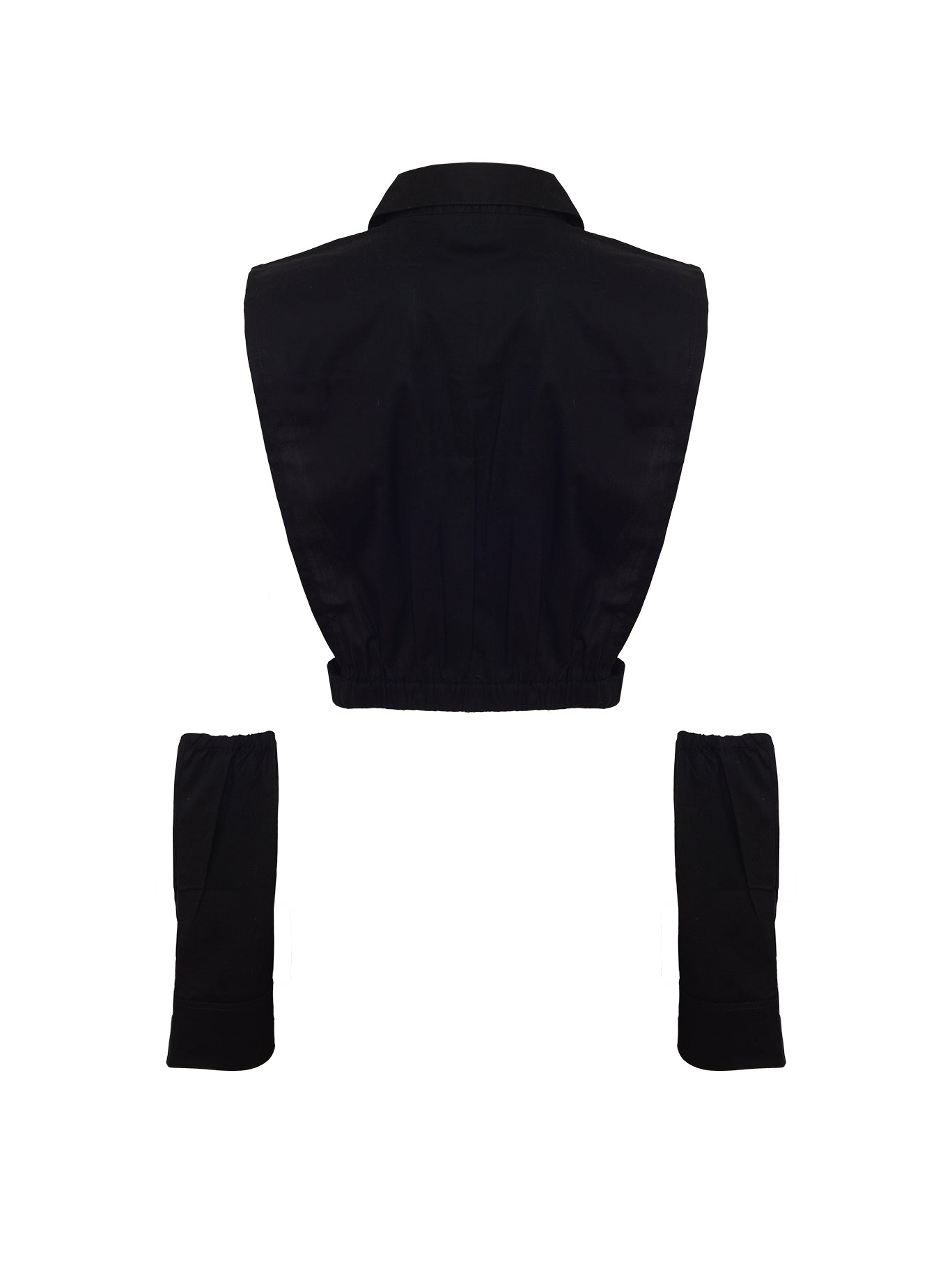 Cuello y puño marfil bordado – GORAH