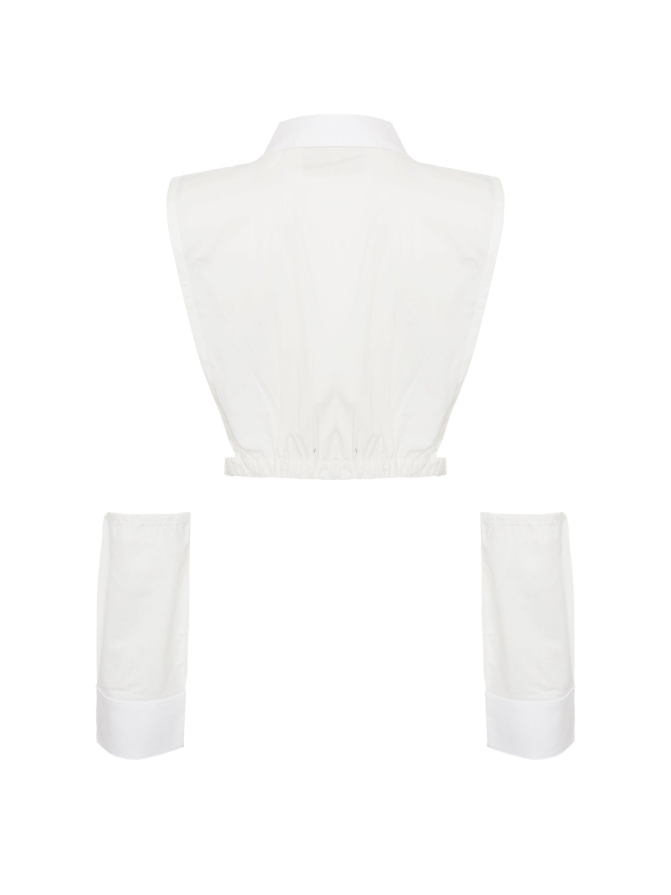 Cuello y puño marfil bordado – GORAH