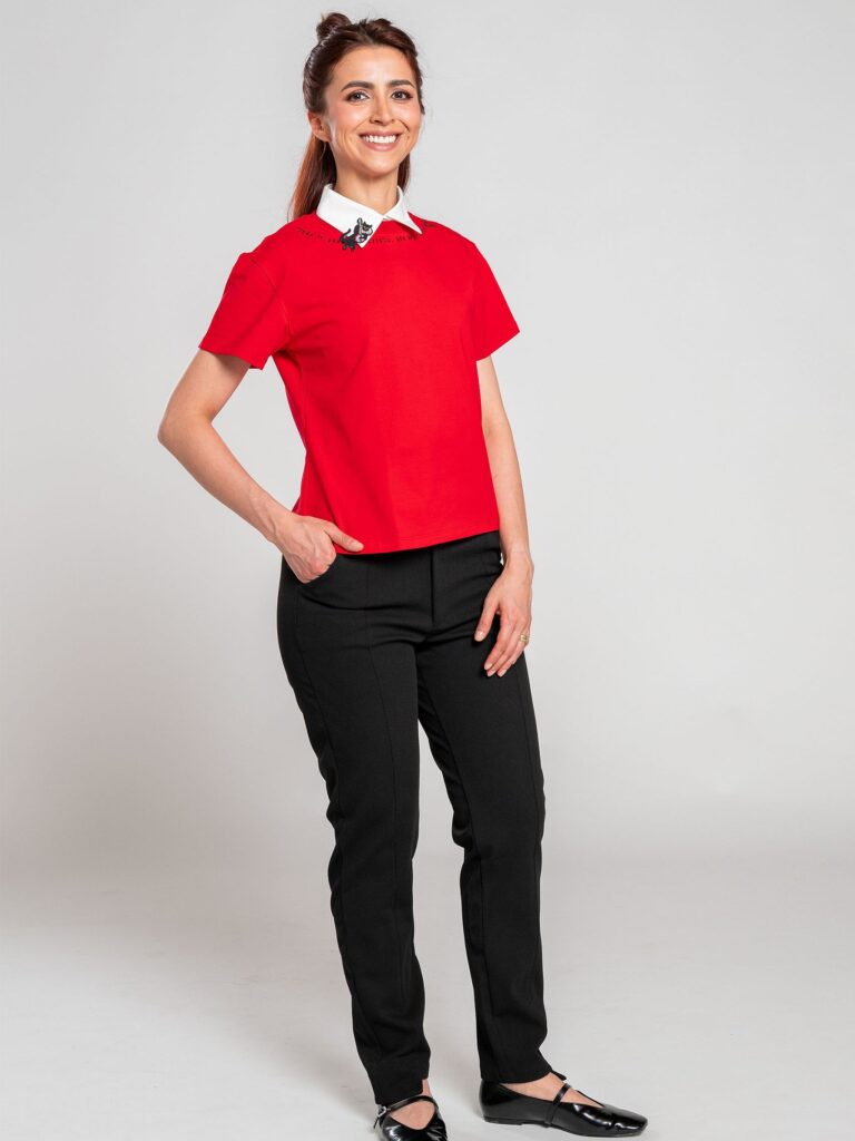 T-shirt básica Él es la respuesta – GORAH
