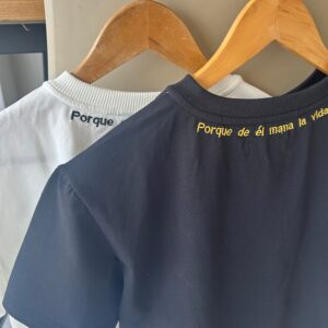 T-shirt básica Él es la respuesta – GORAH