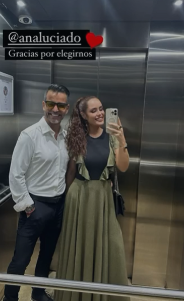 Ana Lucía Domínguez luciendo GORAH