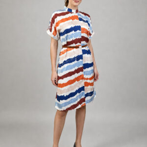 Vestido estampado con moños – GORAH