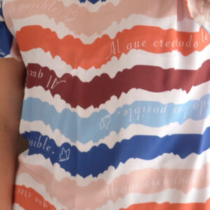 Vestido estampado con moños – GORAH