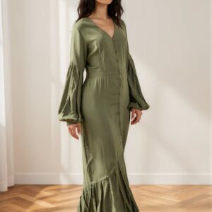 Vestido largo con bolero – GORAH