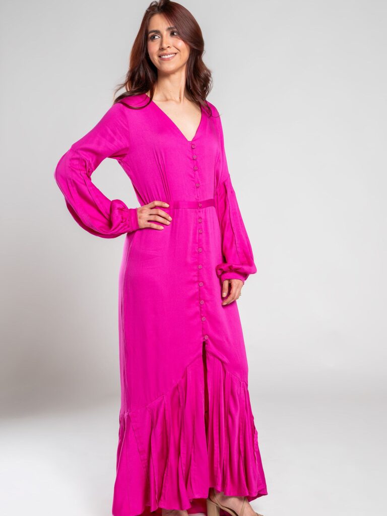 Vestido largo con bolero – GORAH
