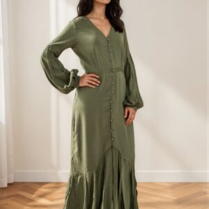 Vestido largo con bolero – GORAH