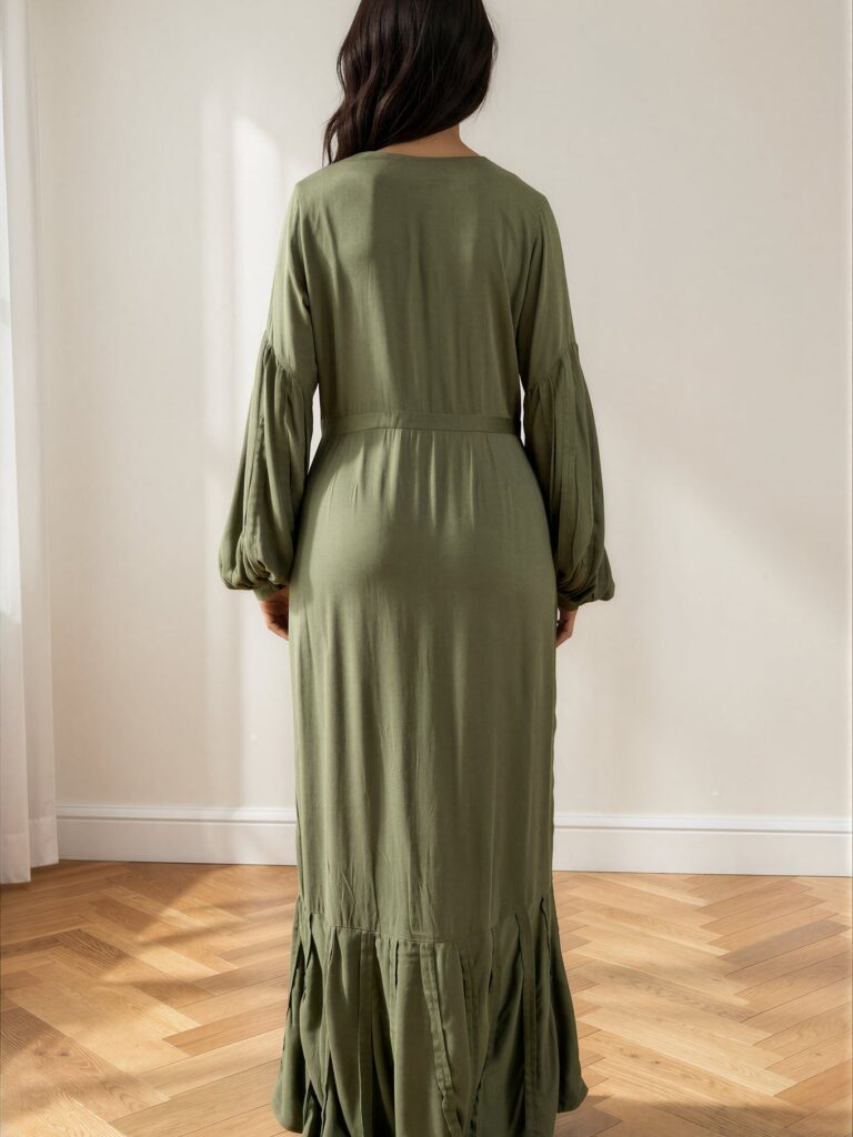 Vestido largo con bolero – GORAH