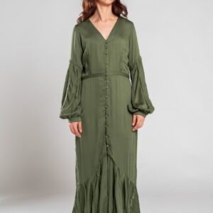 Vestido largo con bolero – GORAH