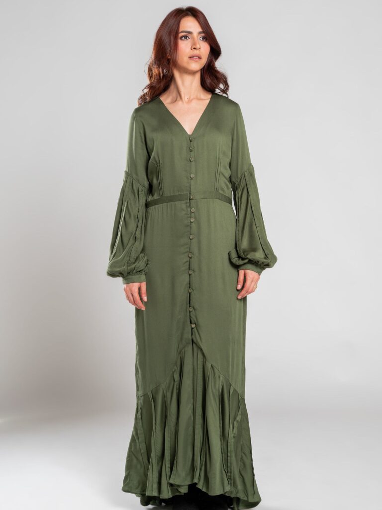 Vestido largo con bolero – GORAH