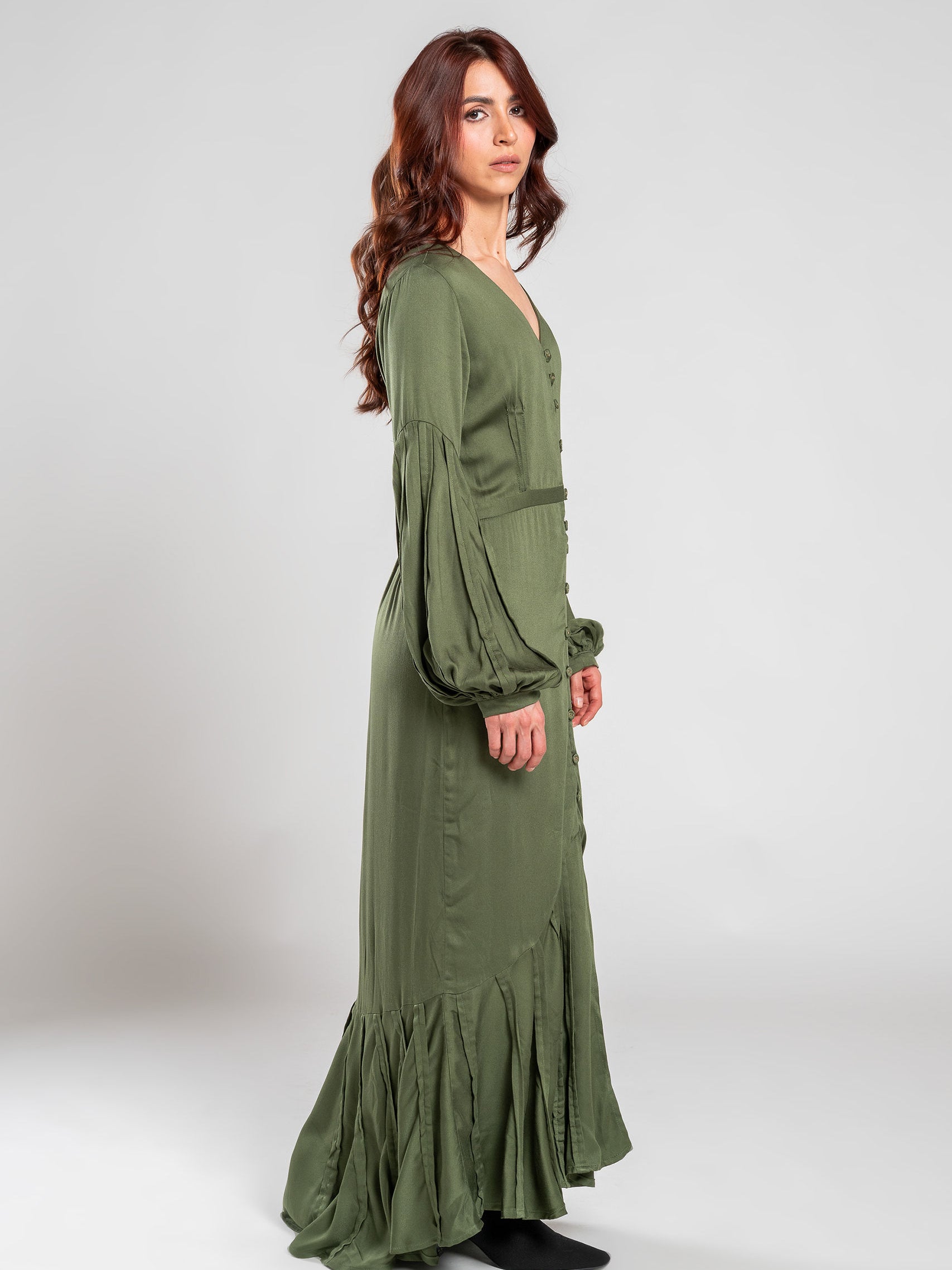 Vestido largo con bolero – GORAH
