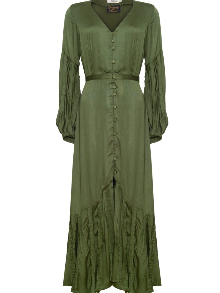 Vestido largo con bolero – GORAH